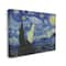 Stupell Industries Starry Night Classic Alien UFOs Canvas Wall Art